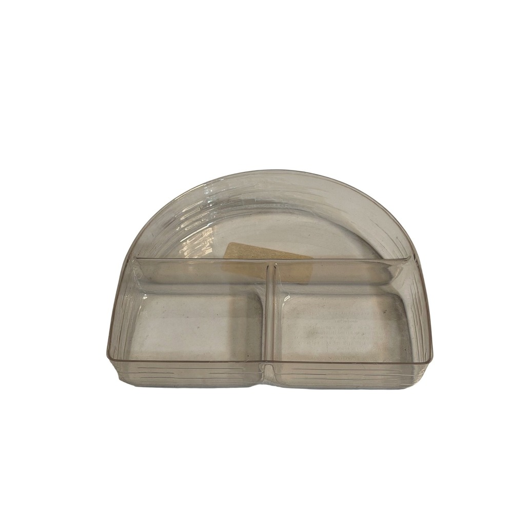 VTG Longaberger Basket Protector Clear Collector Harmony‎ #1 Top Divided 43362
